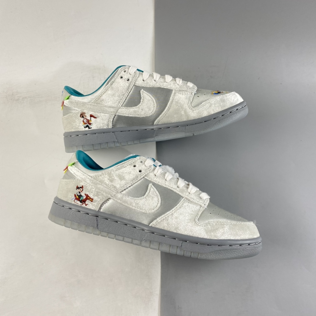 P360 NIKE Dunk Low ” Ice ” 冰雪节 低帮运动休闲板鞋 DO2326-001
