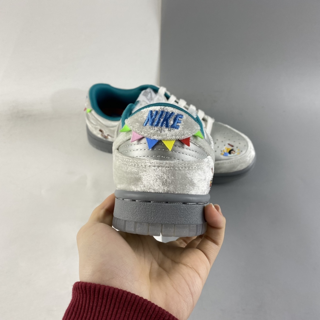P360 NIKE Dunk Low ” Ice ” 冰雪节 低帮运动休闲板鞋 DO2326-001