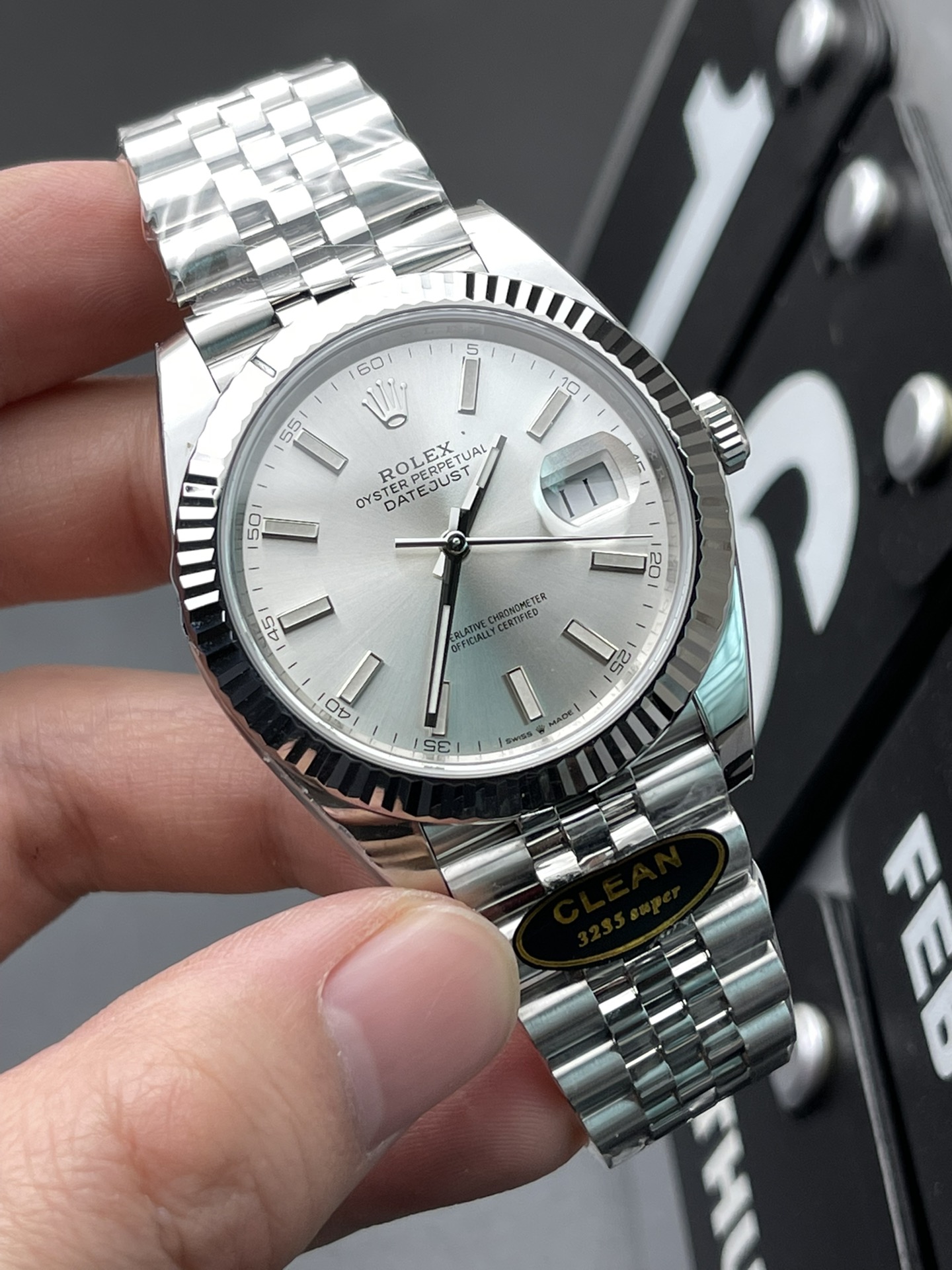 Rolex 白灰日志