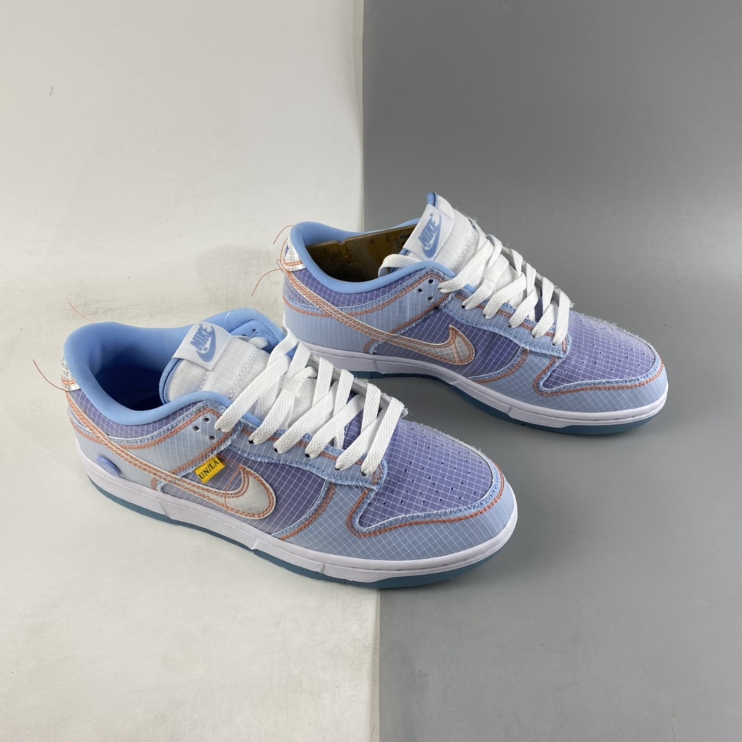 P280 Union LA x Nike SB Dunk Low”Blue”扣篮滑板板鞋“浅蓝联名蓝缝线” DJ9649-400