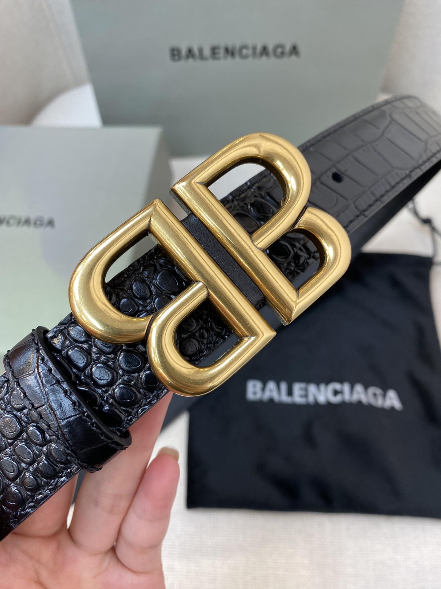 2021 Parisian Belt: Two-Sided Calves with Retrocords, 3.0 cm Width