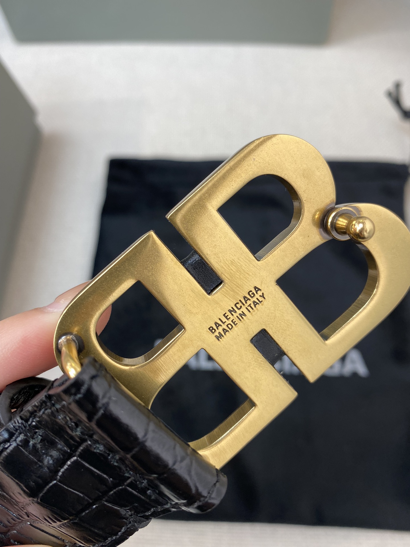 2021 Parisian Belt: Two-Sided Calves with Retrocords, 3.0 cm Width - 图片 2