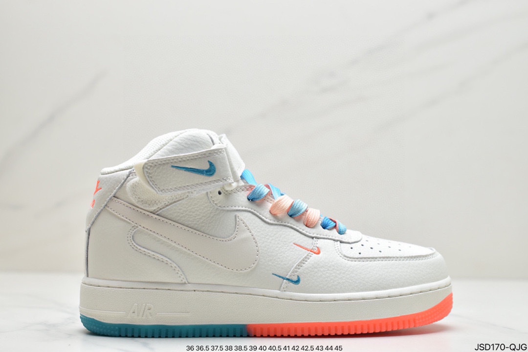 200 公司级耐克Uninterrupted x NIKE Air Forece 1 ”MORE THAN” “米黄签名涂鸦” DW8802-609