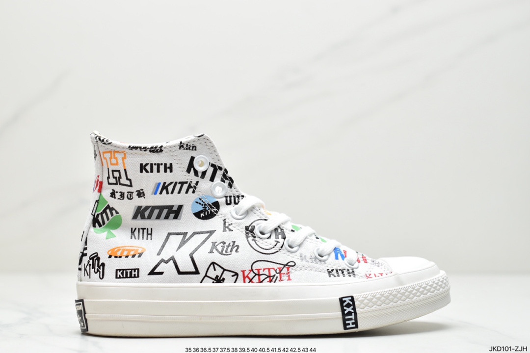 Explosive Kith 10th Anniversary Joint Sneakers