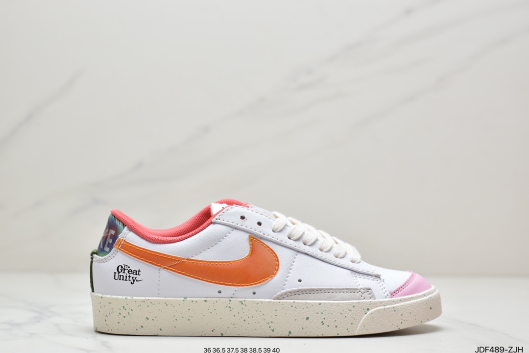 125 公司级耐克NIKE WMNS Blazer Low LX 开拓者 帆布板鞋DJ4665-100