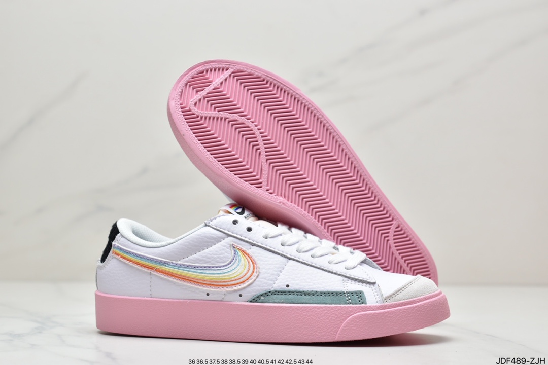 125 公司级耐克NIKE WMNS Blazer Low LX 开拓者 帆布板鞋DJ4665-100