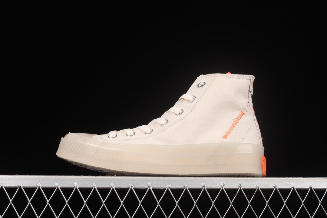 G0 Converse 1970s CX系列2022早春新款高帮板鞋 17 I5 2C白色面的果冻底,还蛮梦幻的!鞋身细节控 春日搭配必备