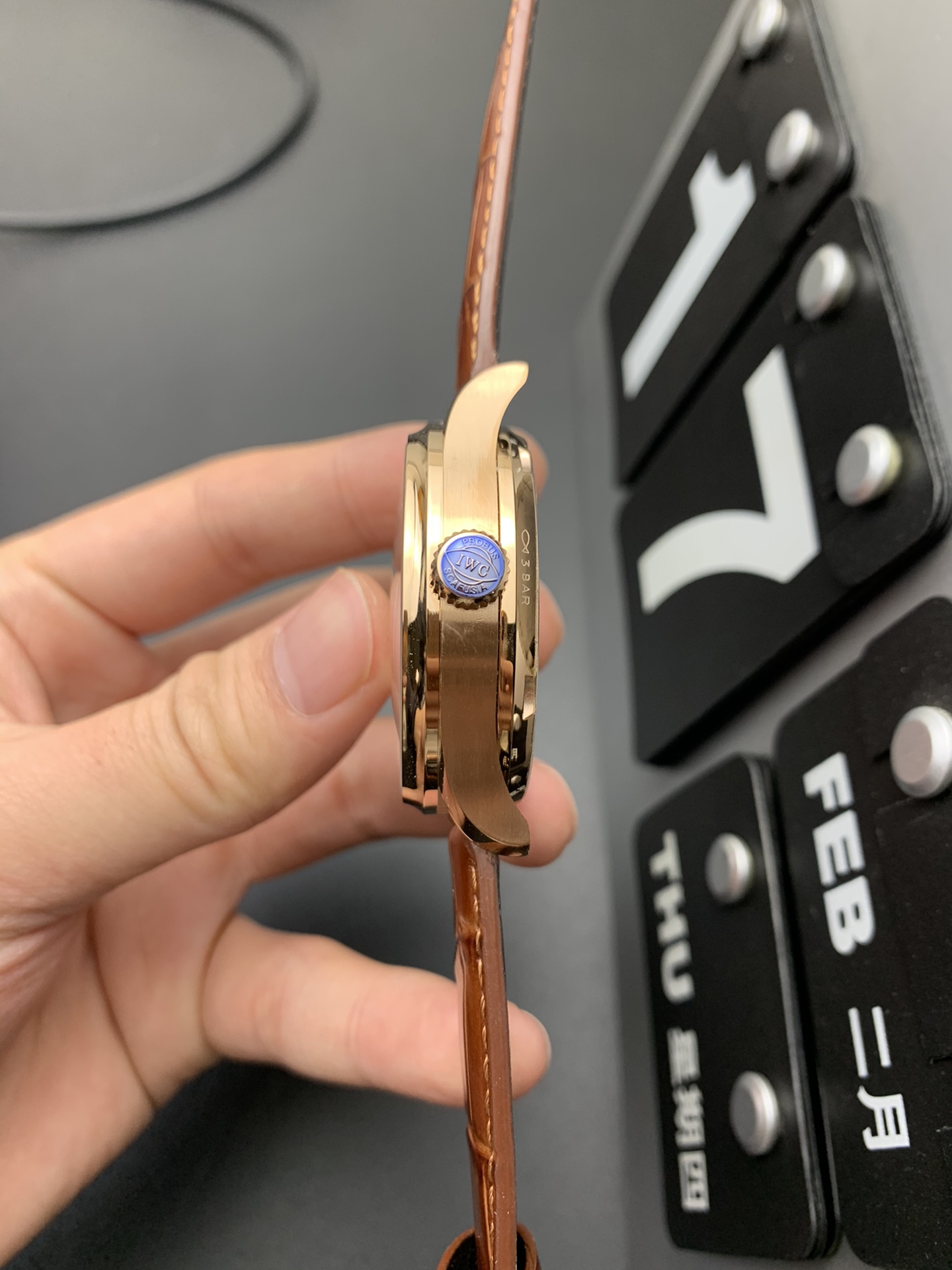 IWC 玫瑰金葡七