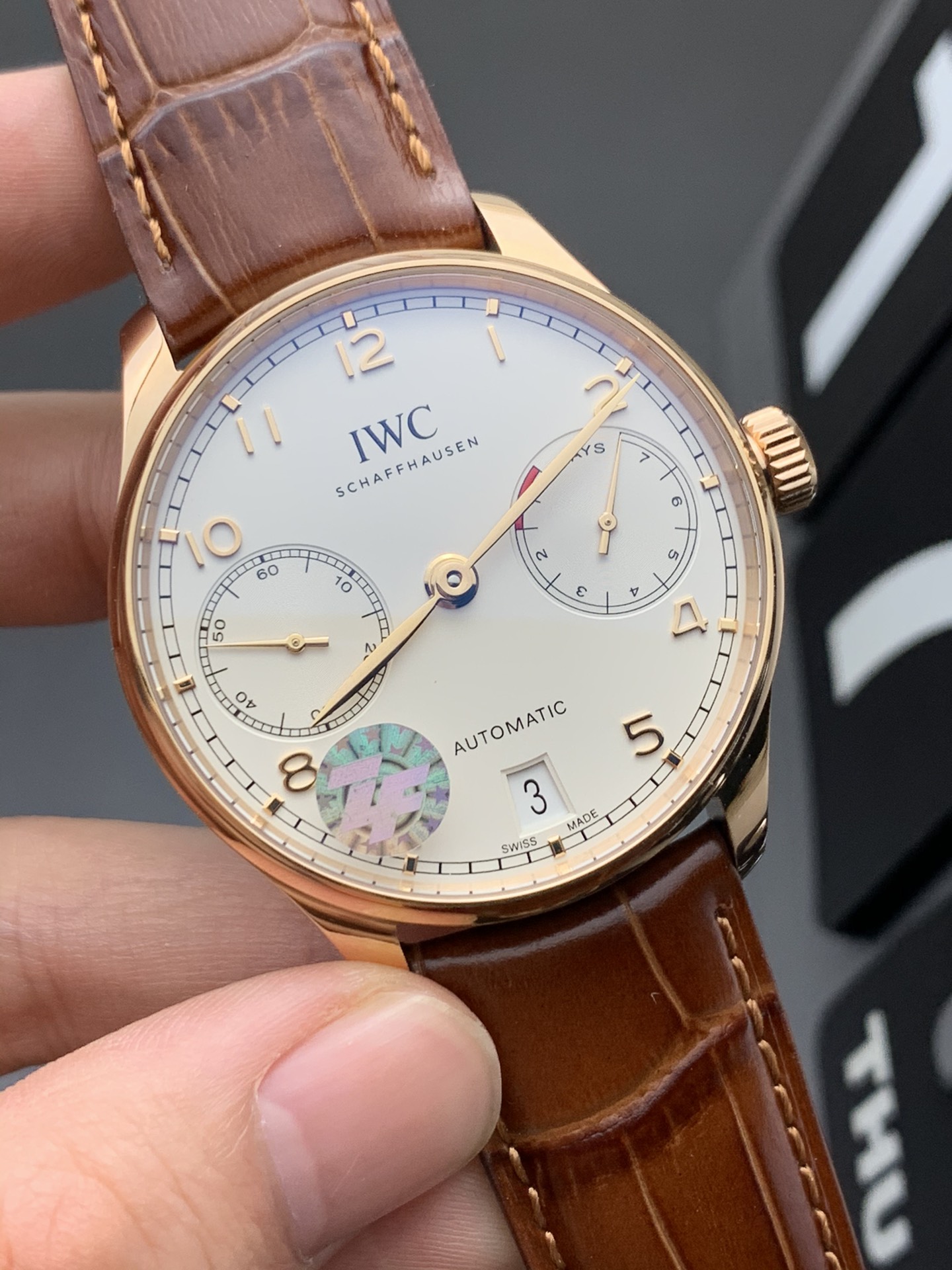 IWC 玫瑰金葡七