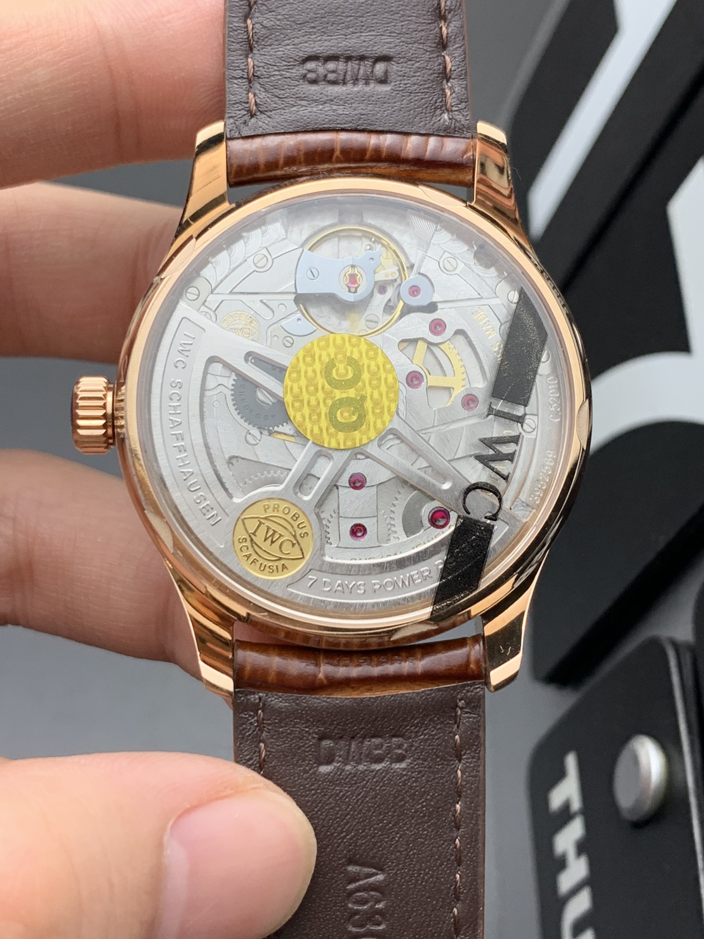 IWC 玫瑰金葡七