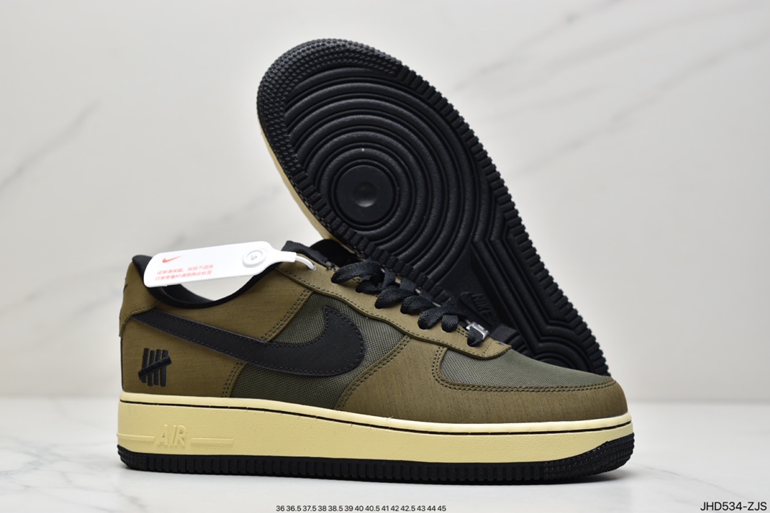 190 公司级耐克Undefeated x Nike Air Force 1 Low SP“Ballistic”空军一号 DH3064-300
