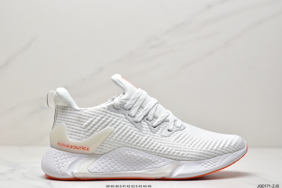 180 公司级阿迪达斯Adidas AlphaBounce Beyond m 阿尔法三代 网面休闲跑步鞋CG5625
