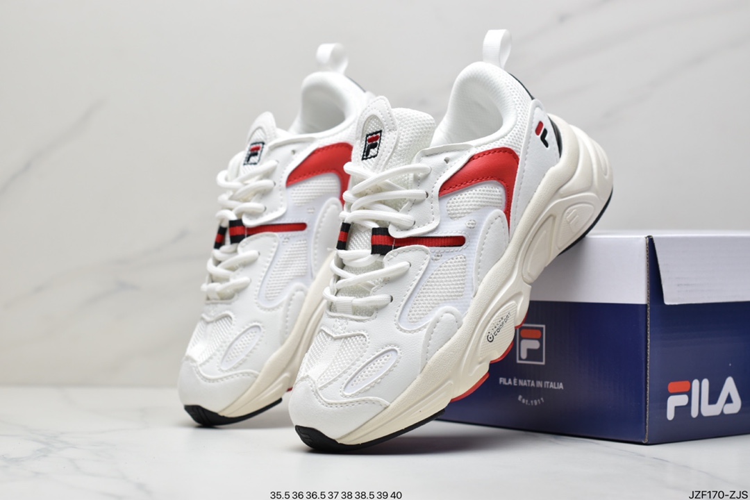 FILA tide brand women's shoes 2021 summer fashion Mars retro running shoes T12W125203FCO