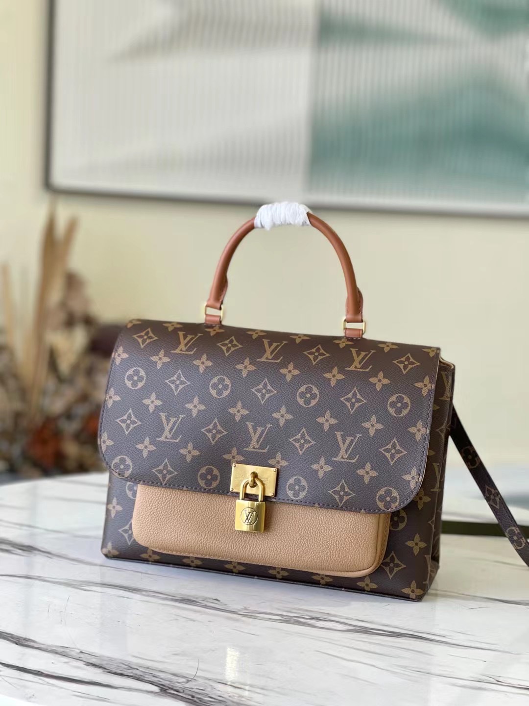 Louis Vuitton Handbags Messenger Bags Buy Cheap Replica
 Gold Monogram Canvas Calfskin Cowhide Vintage M44257