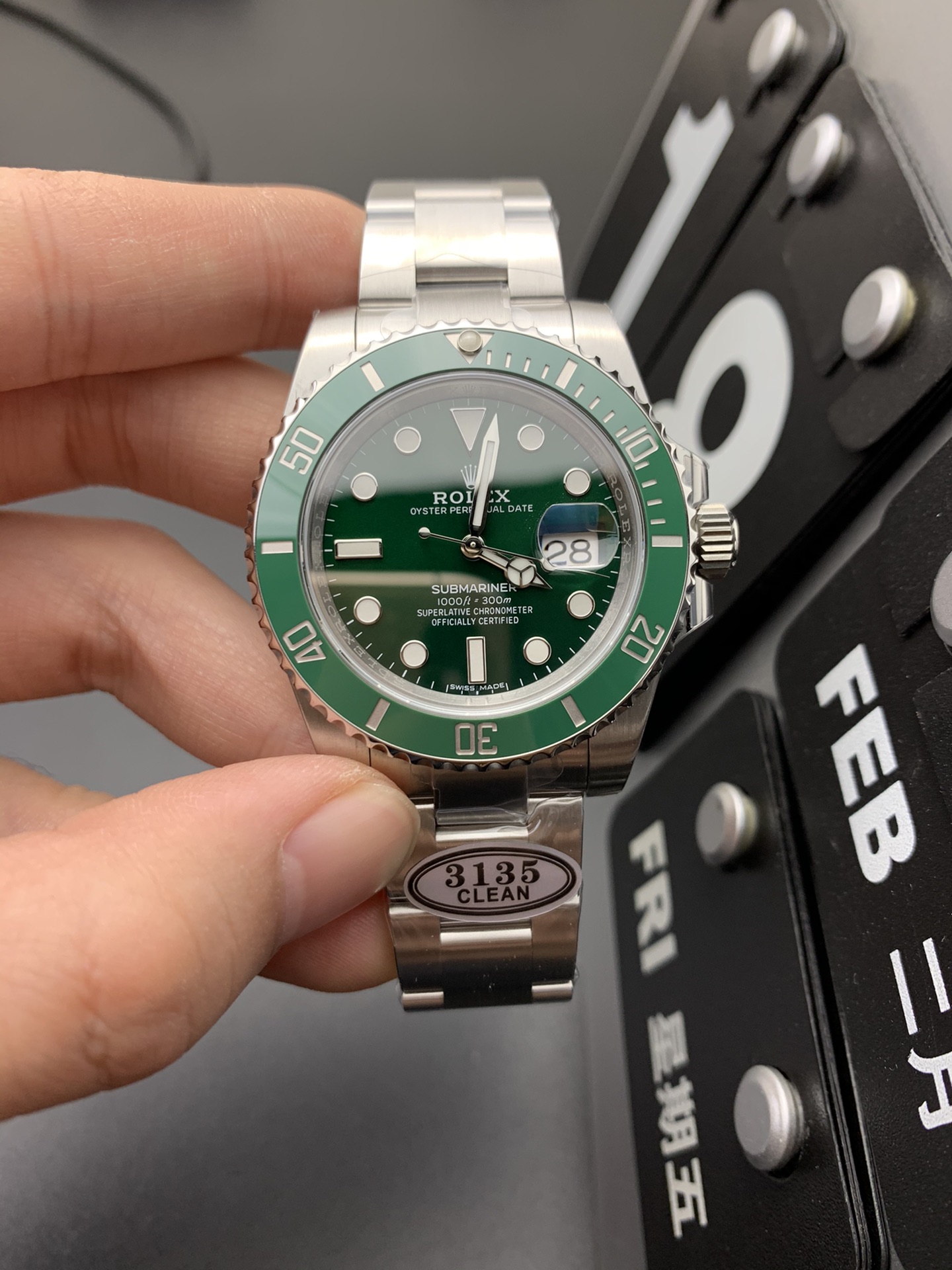 Rolex 3135绿鬼
