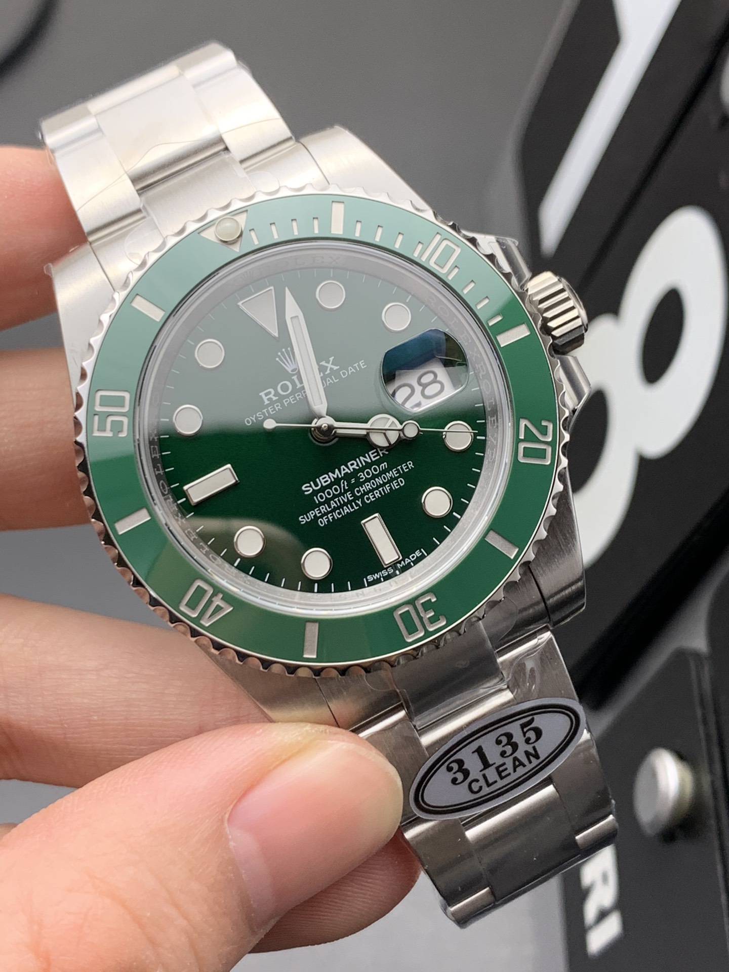 Rolex 3135绿鬼