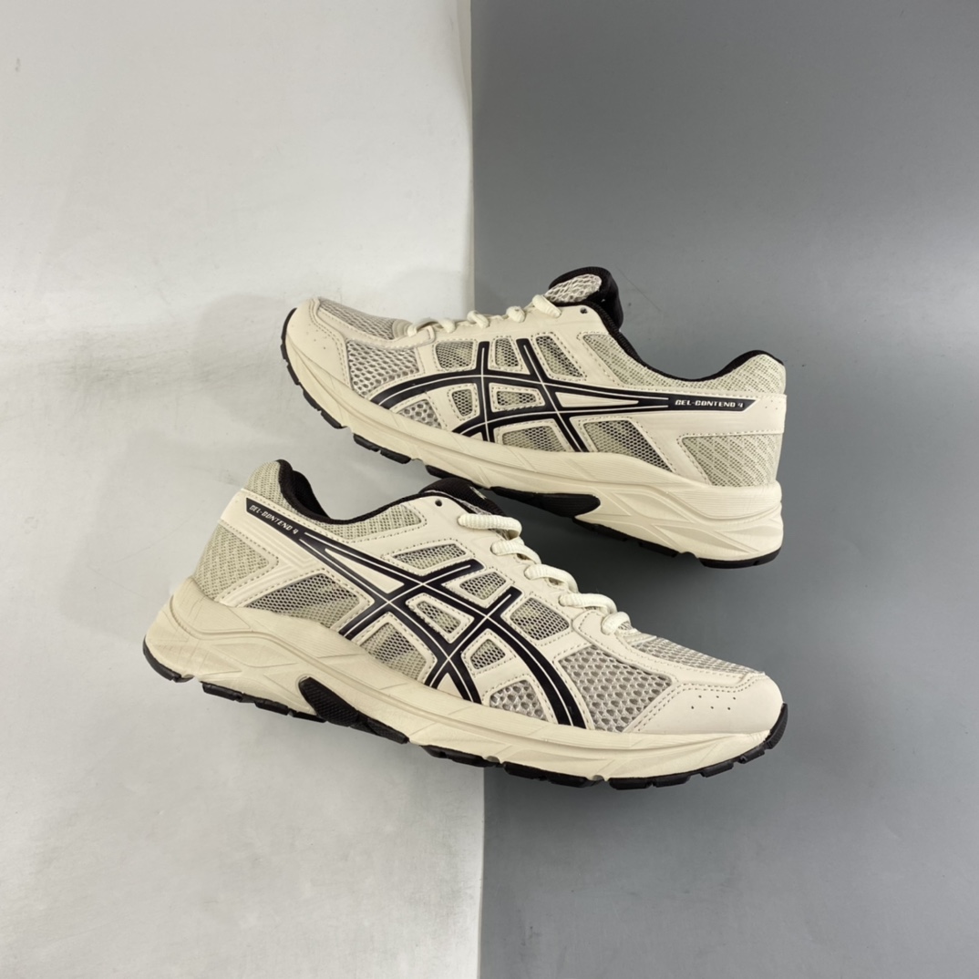 Asics Gel-Contend 4 Japanese professional running shoes brand - against the 4th generation low-top urban leisure sports running shoes T8D4Q-030