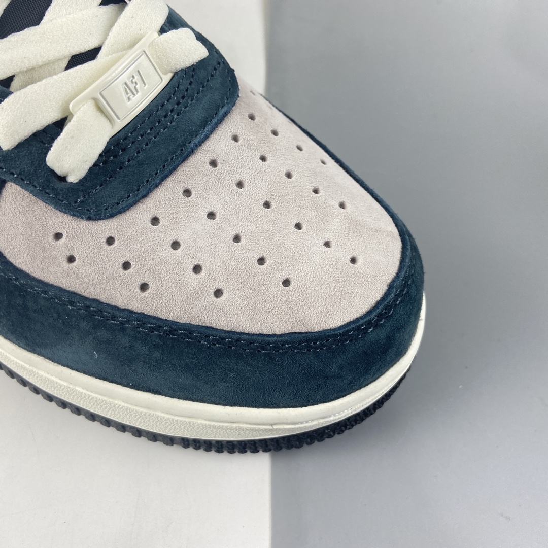 P260 NIKE Air Force 1 MID ’07 奶白灰绿配色 空军一号中帮休闲板鞋 DE6933-865