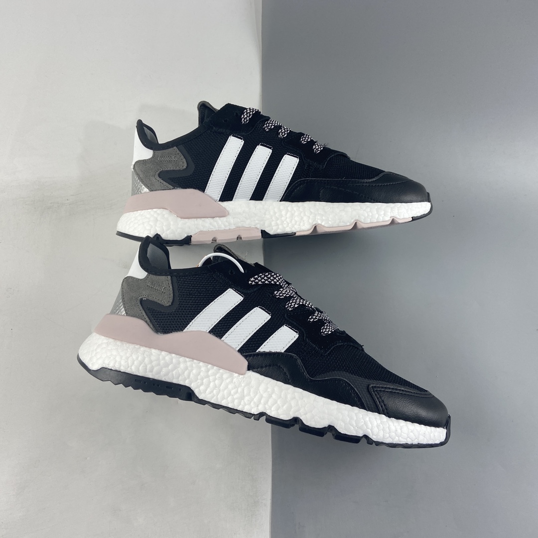 Adidas Nite Jogger Boost Adidas Nightcrawler Popcorn Outsole Retro Running Shoes FV3880