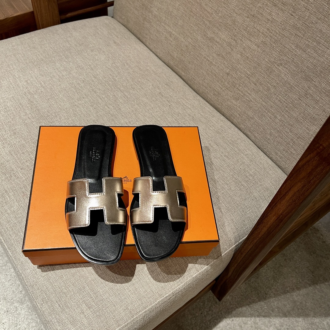 Best Replica
 Hermes Online
 Shoes Slippers Genuine Leather