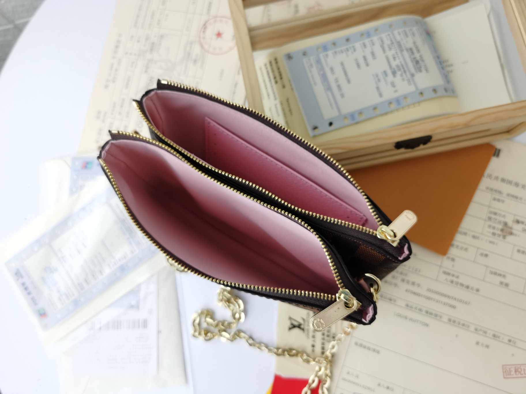 Premium Leather Long Wallet - Packaging