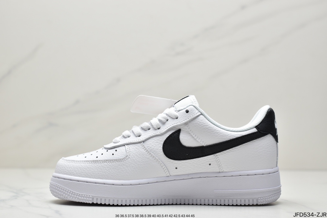 170 公司级耐克Nike Air Force 1 Low ”White and Black” 白黑 CT2302-100