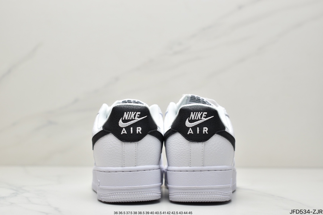 170 公司级耐克Nike Air Force 1 Low ”White and Black” 白黑 CT2302-100