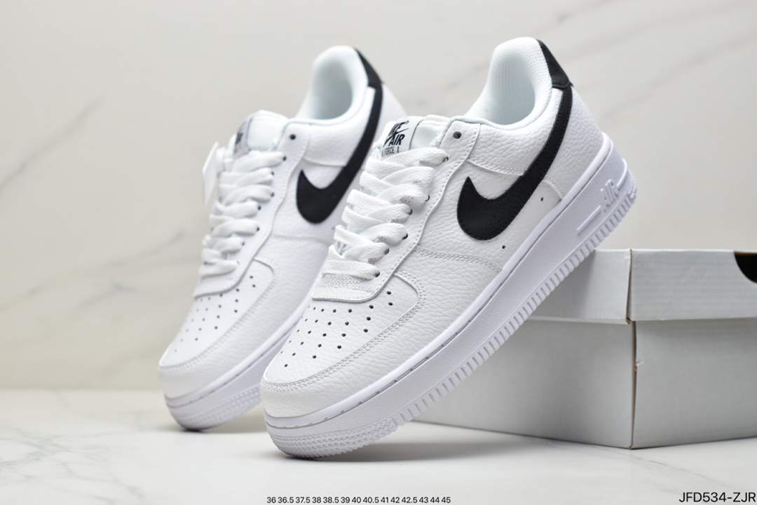 170 公司级耐克Nike Air Force 1 Low ”White and Black” 白黑 CT2302-100