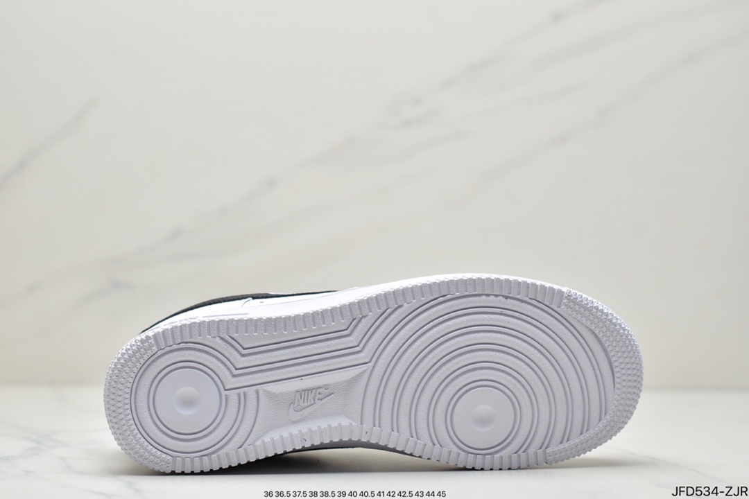 170 公司级耐克Nike Air Force 1 Low ”White and Black” 白黑 CT2302-100