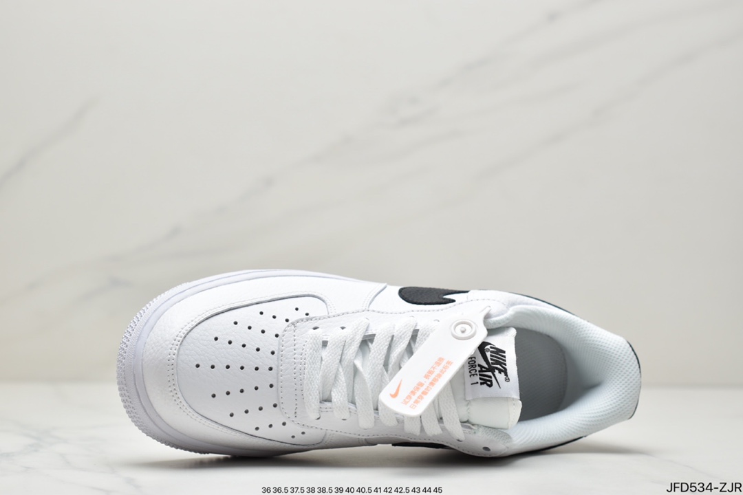 170 公司级耐克Nike Air Force 1 Low ”White and Black” 白黑 CT2302-100
