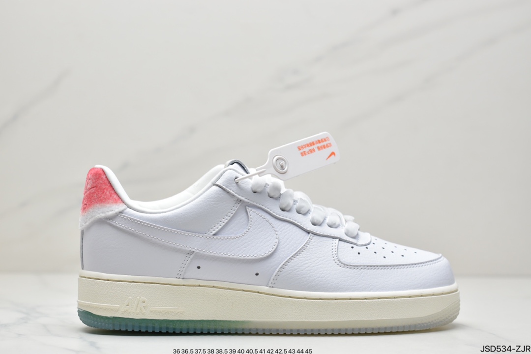 200 公司级耐克NK Air Force 1 PRM ”Got’em” 空军一号白粉寿桃 DC3287-111