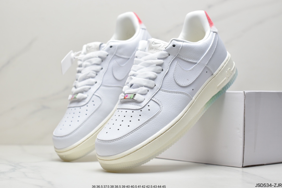 200 公司级耐克NK Air Force 1 PRM ”Got’em” 空军一号白粉寿桃 DC3287-111