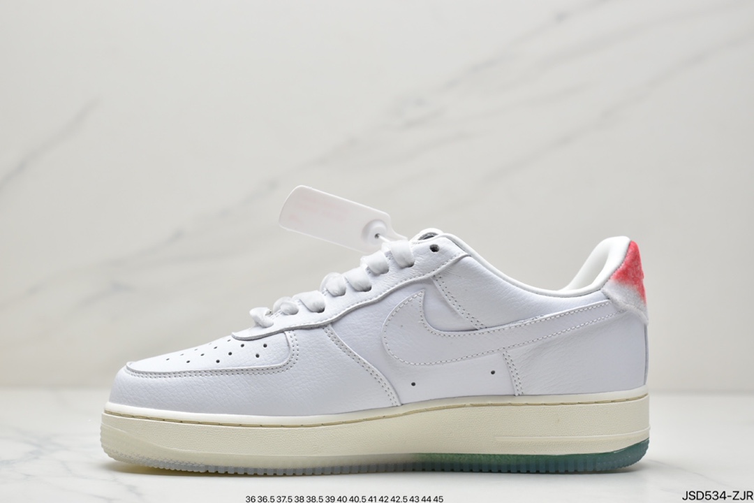 200 公司级耐克NK Air Force 1 PRM ”Got’em” 空军一号白粉寿桃 DC3287-111