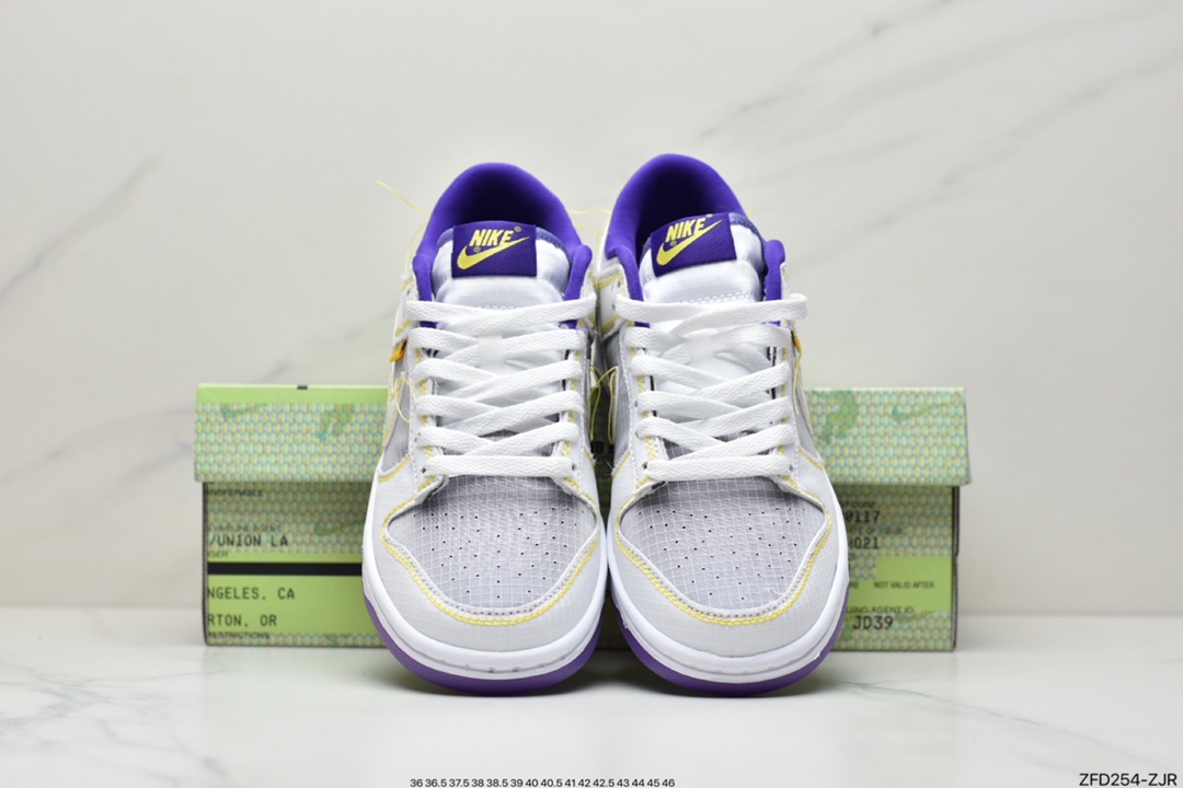 280 公司级Union LA x Nike SB Dunk Low”Blue”扣篮系列低帮休闲运动滑板板鞋DJ9649-400