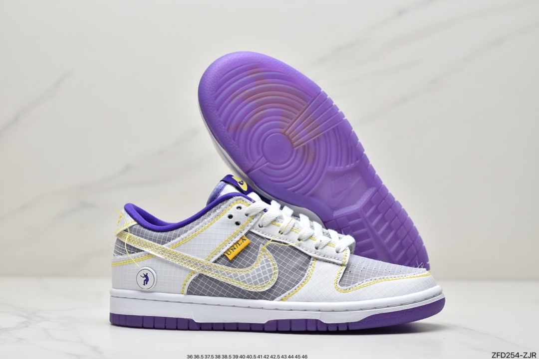 280 公司级Union LA x Nike SB Dunk Low”Blue”扣篮系列低帮休闲运动滑板板鞋DJ9649-400