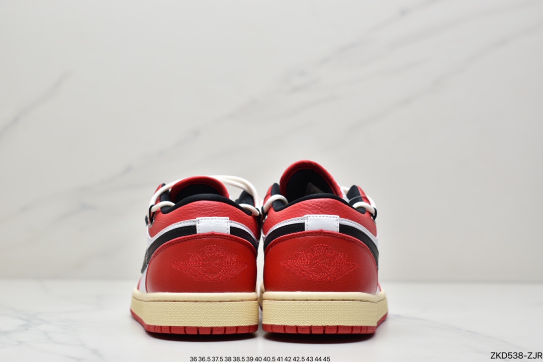 270 公司级耐克Nike Air Jordan 1 Low”Chicago”AJ1乔丹一代低帮篮球鞋553558-118