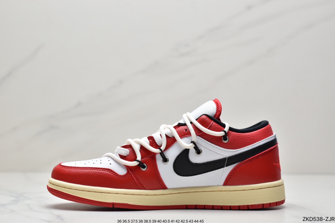 270 公司级耐克Nike Air Jordan 1 Low”Chicago”AJ1乔丹一代低帮篮球鞋553558-118