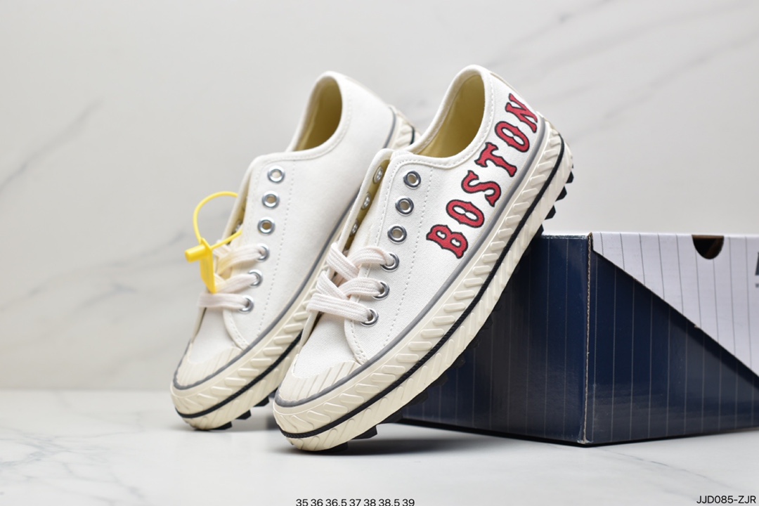 Baseball League MLB PLAY BALL Series Biscuit Shoes NY Yankees Canvas Shoes Casual Sneakers