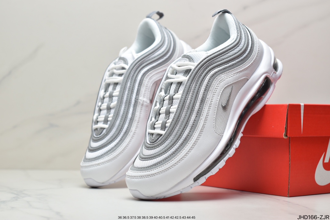190 公司级耐克NIKE AIR MAX 97 液态黑银AT5458-001
