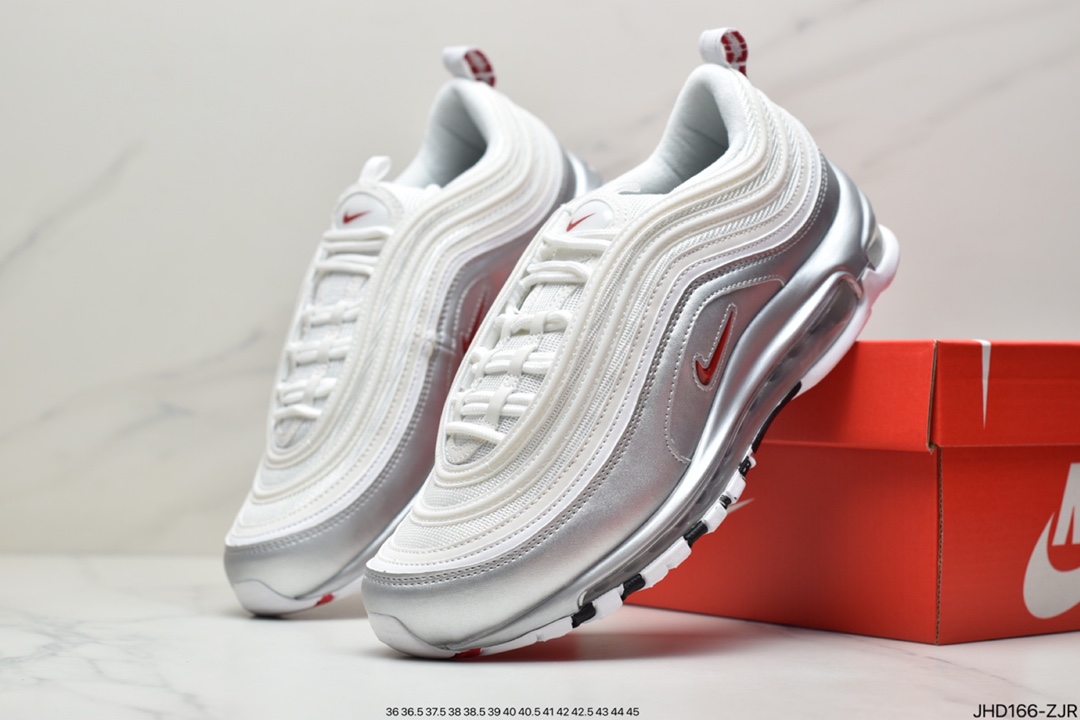190 公司级耐克NIKE AIR MAX 97 液态黑银AT5458-001