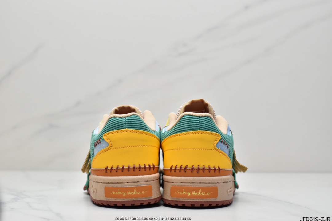 Melting Sadness x Adidas Clover Originals Forum 84 Low ”Karoro” Sneakers GW8724