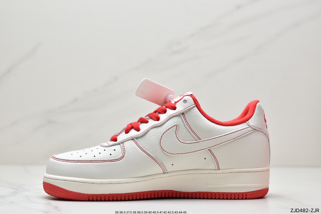 240 Undefeated x Nike Air Force 1 Low 米白绿 空军一号低帮休闲板鞋 UN1315-600