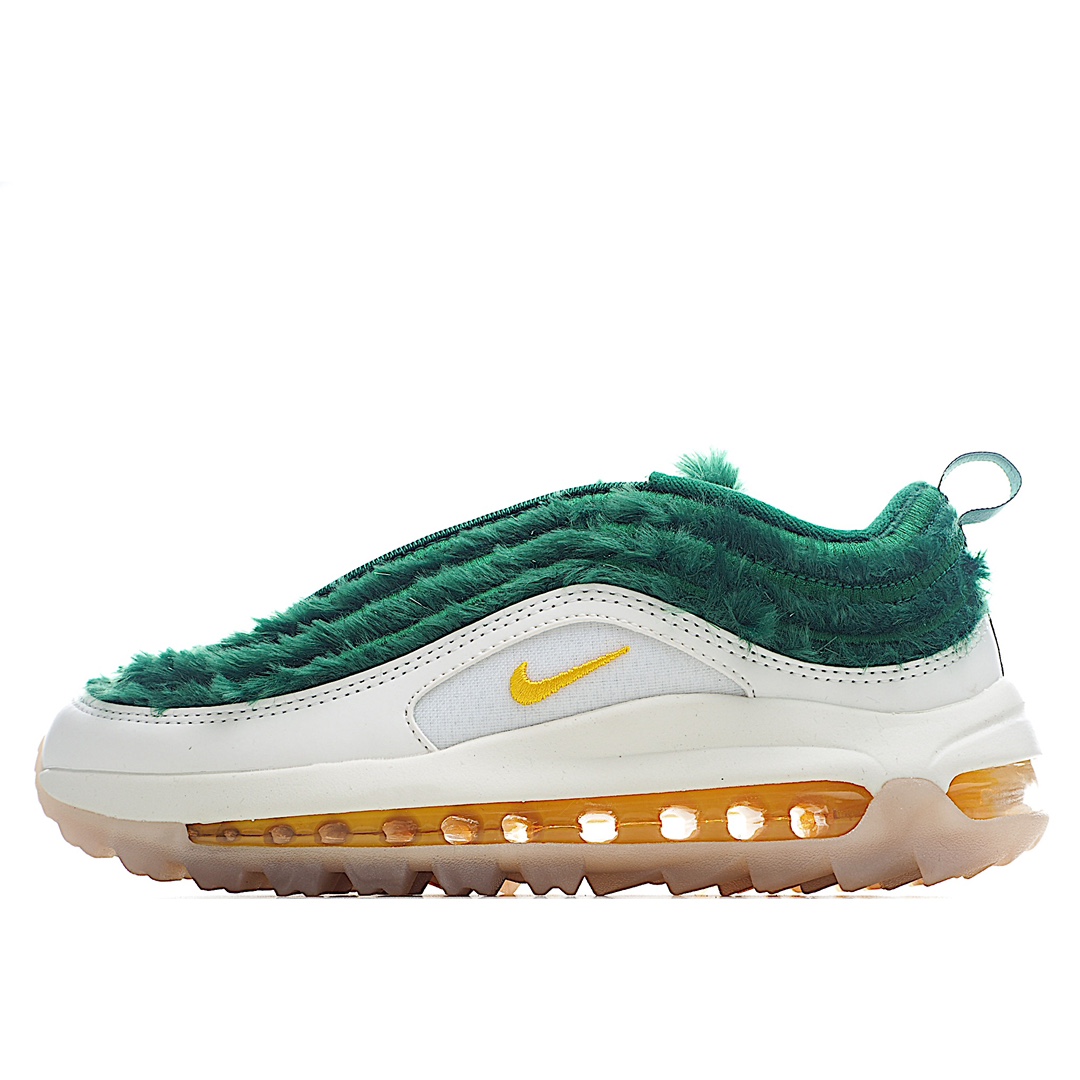I0 公司级 子弹 高尔夫球鞋 跨界联名 绿草 Max 97 气垫 耐克 Nike Golf耐克 Air Max 97G子弹头 高尔夫球鞋 经典跨界