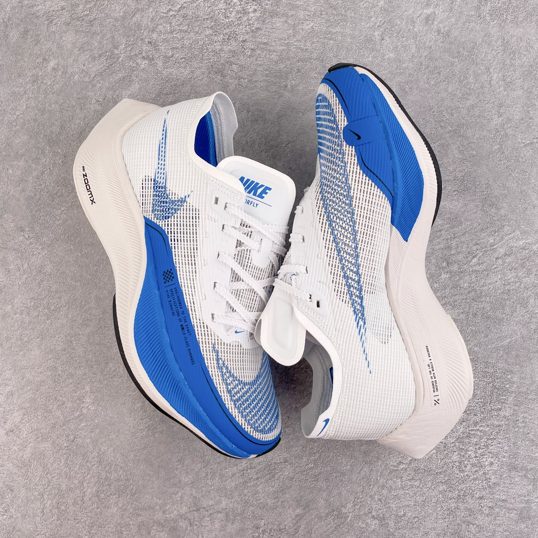 图片[3]-＃纯原福利 NK ZoomX Vaporfly Next% 马拉松一代跑鞋 鞋面使用了全新 Vaporweave 科技 这种类似蝉翼的材质相比 Flyknit 更加轻薄透气 非对称的鞋带系统和泡棉护垫的加入令舒适度更高 鞋头辅以超大的 Swoosh 点缀 再配上流线型外观设计 时尚感十足 尺码：36 36.5 37.5 38 38.5 39 40 40.5 41 42 42.5 43 44 44.5 45-选品中心