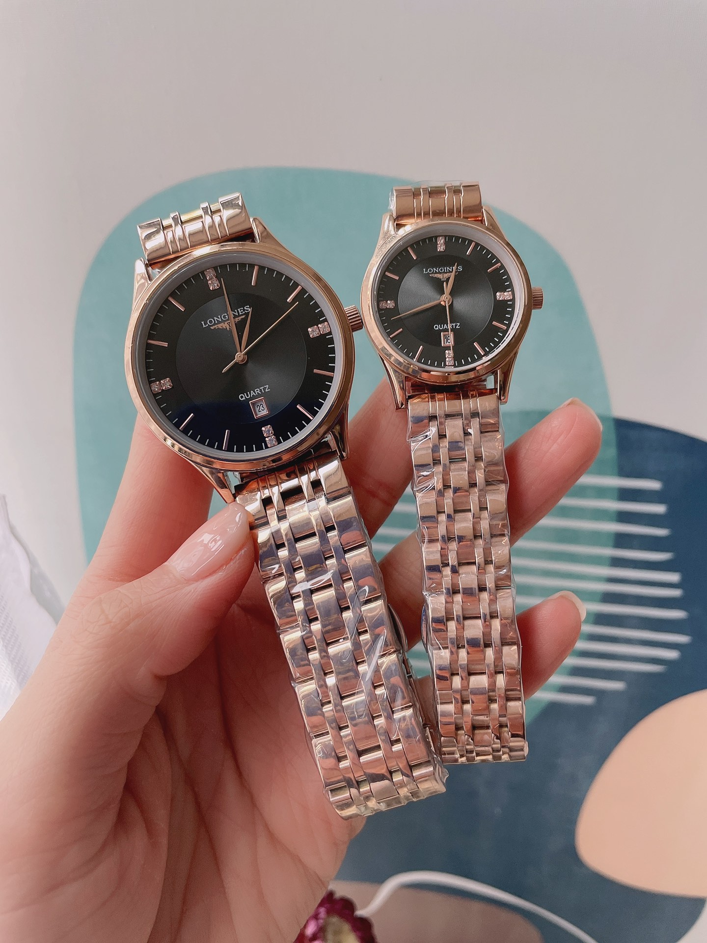 J5 白皮枚 最新浪琴  Longines  情侣对表 原装进口石英机芯 钢化玻璃 316L精钢表壳 直径男40mm女30mm 厚8mm如果今天的阳光停止了它耀眼的光芒。那么你的一个微笑，将照亮我的整个世界 实物拍摄 品质如一