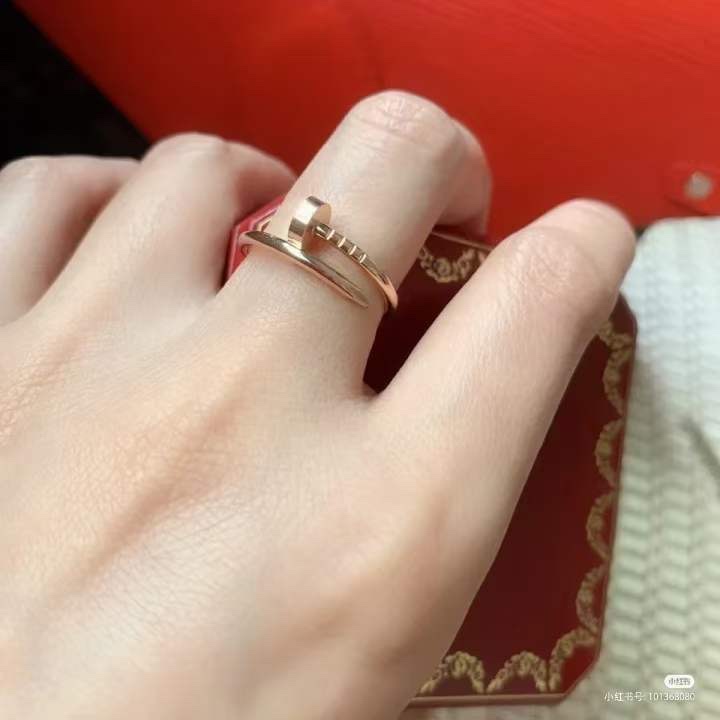 Cartier Cartier 卡地亚 钉子戒指 无钻细版