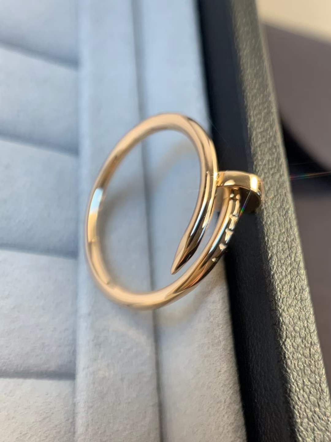 Cartier Cartier 卡地亚 钉子戒指 无钻细版
