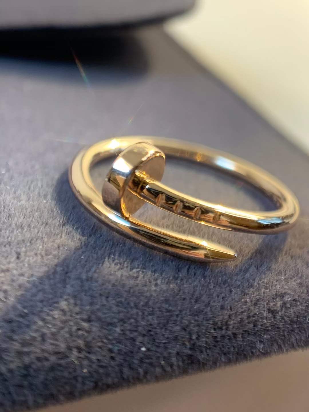 Cartier Cartier 卡地亚 钉子戒指 无钻细版