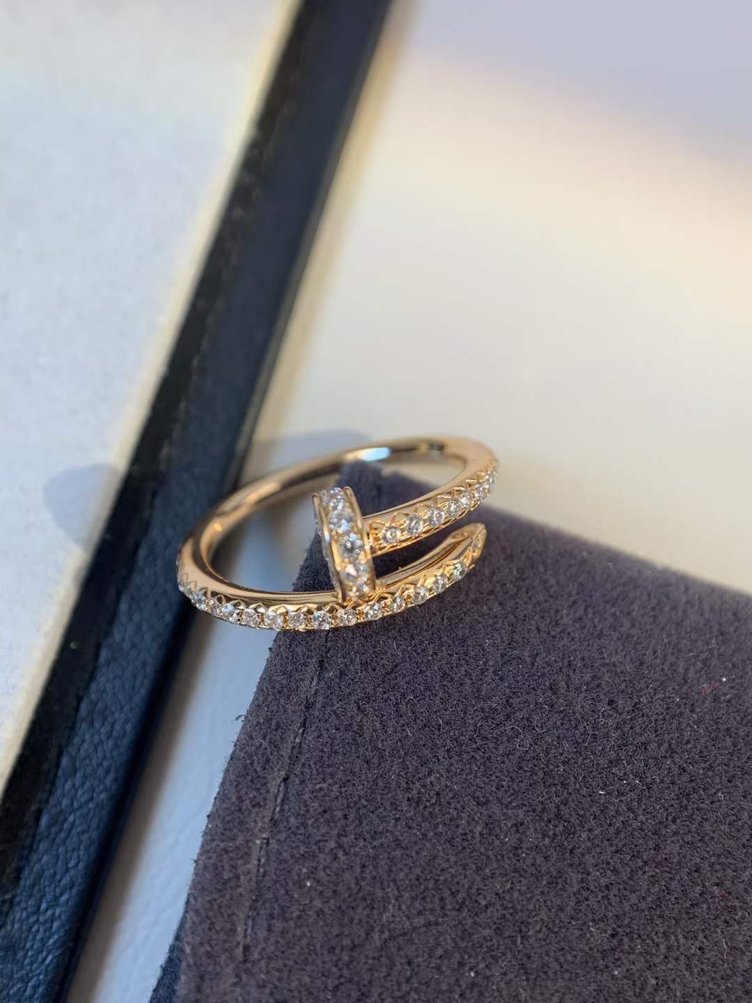 Cartier Cartier 卡地亚 钉子戒指 满钻款