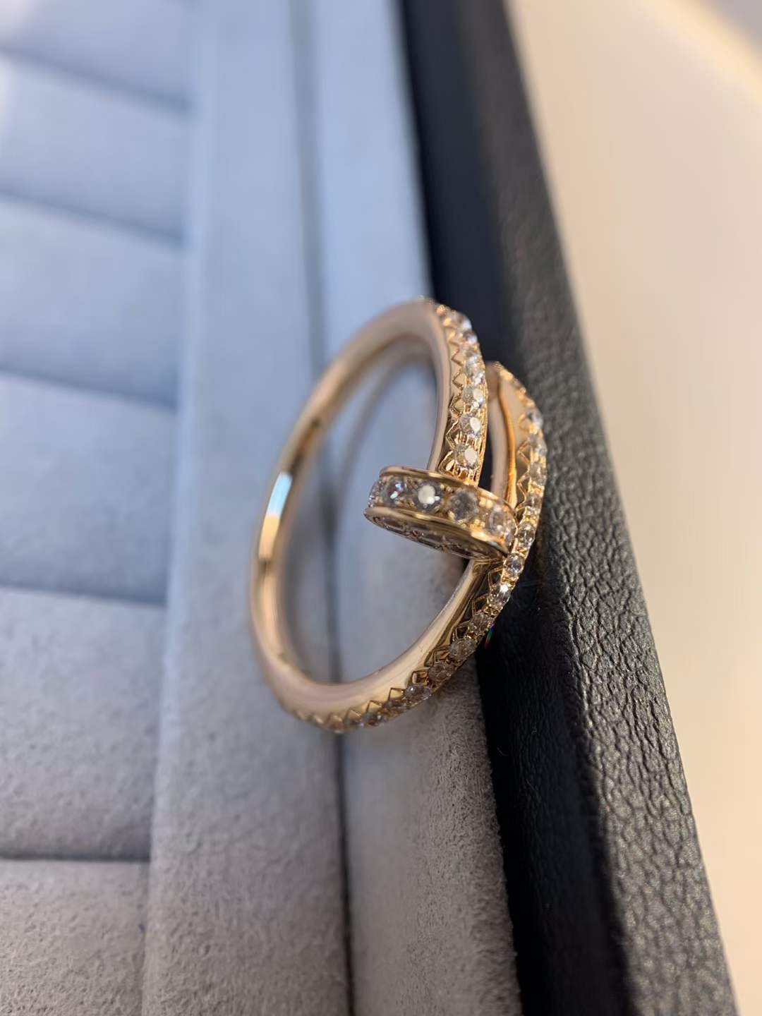 Cartier Cartier 卡地亚 钉子戒指 满钻款